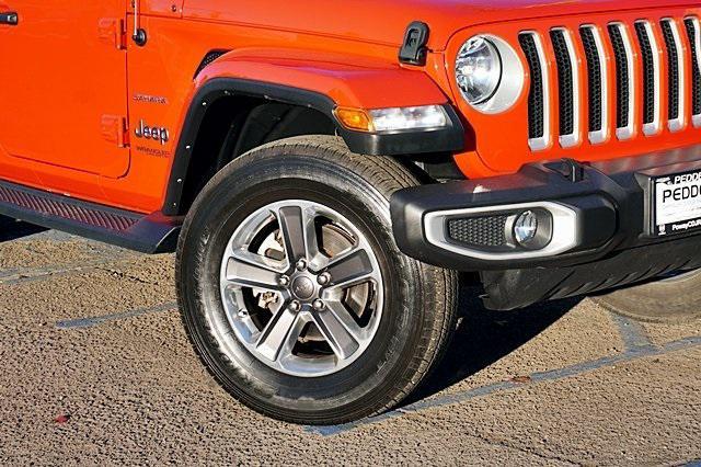 used 2021 Jeep Wrangler Unlimited car, priced at $34,057