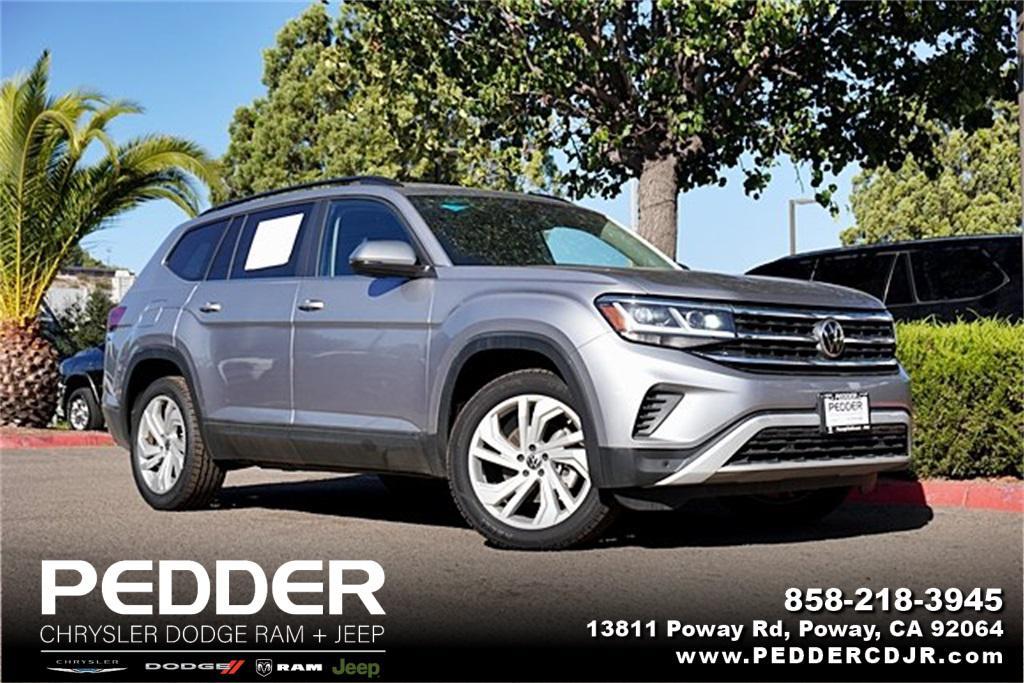 used 2022 Volkswagen Atlas car, priced at $22,927