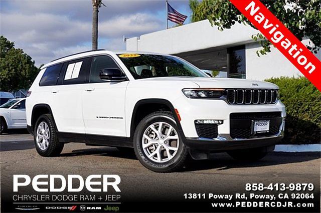 used 2022 Jeep Grand Cherokee L car, priced at $26,428