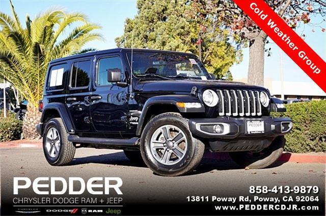 used 2022 Jeep Wrangler Unlimited car, priced at $38,482