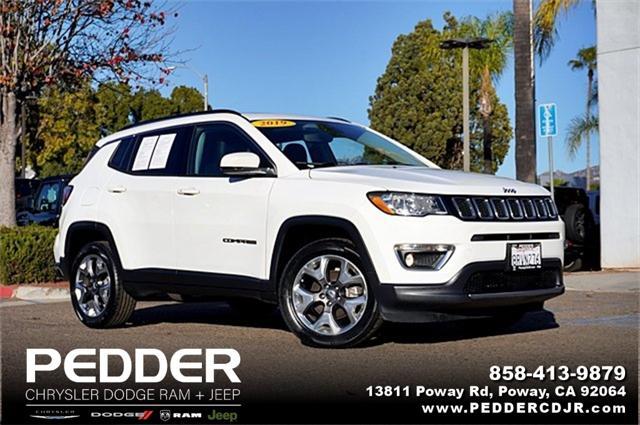 used 2019 Jeep Compass car, priced at $16,969