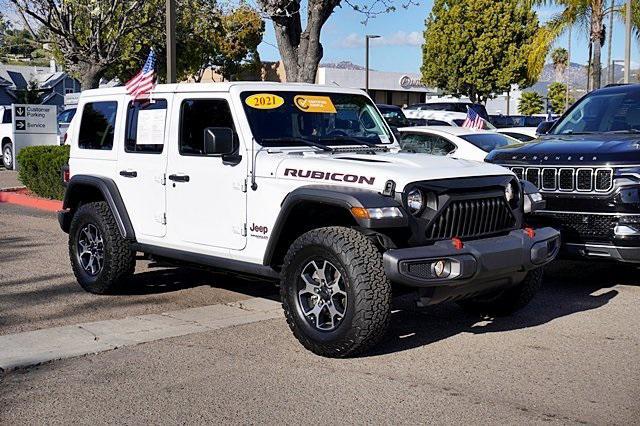 used 2021 Jeep Wrangler Unlimited car, priced at $33,736