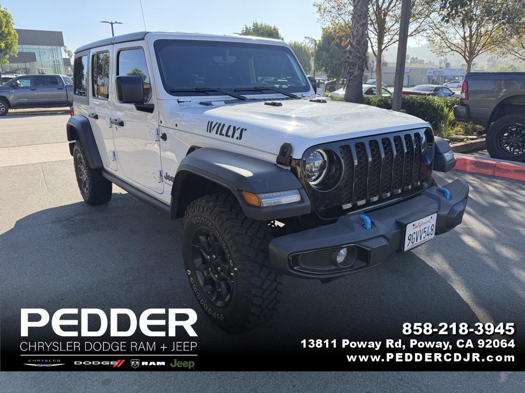 used 2023 Jeep Wrangler 4xe car, priced at $28,976