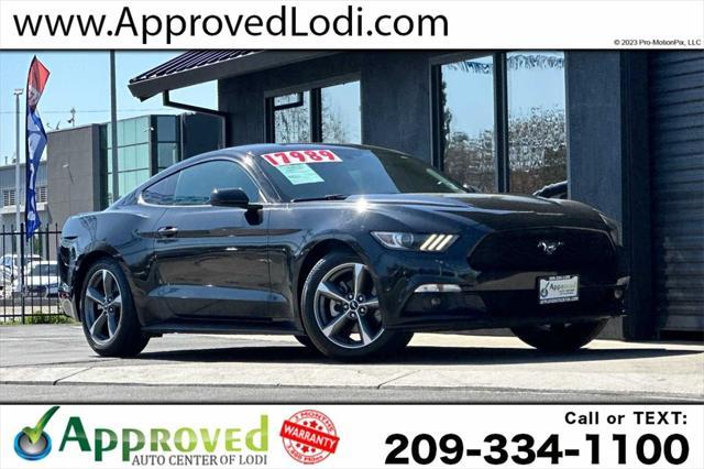 used 2016 Ford Mustang car, priced at $16,989