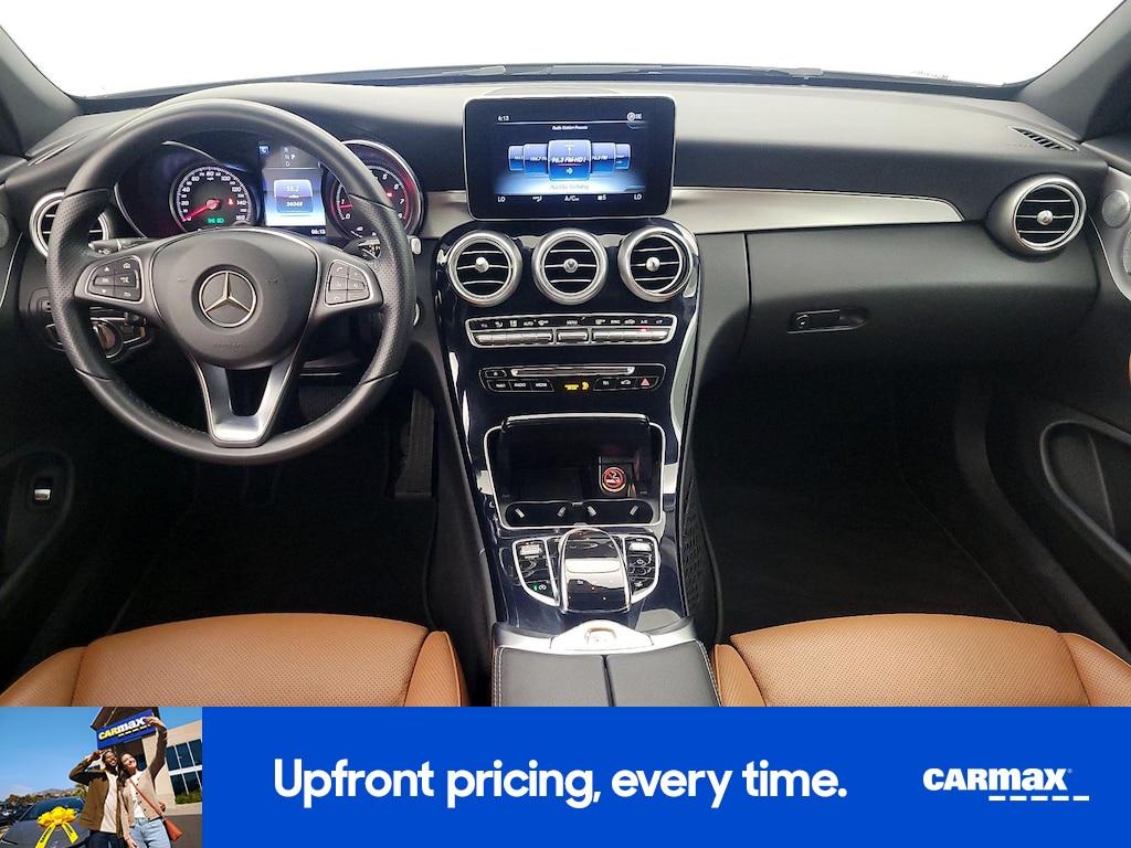 used 2017 Mercedes-Benz C-Class car, priced at $29,998