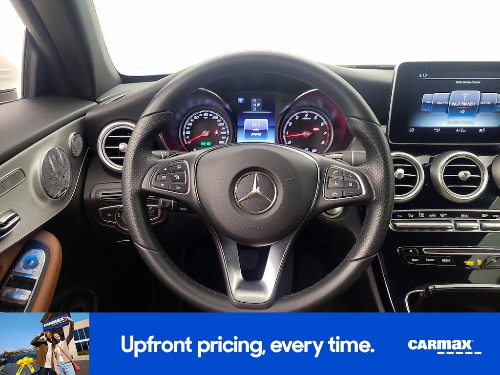 used 2017 Mercedes-Benz C-Class car, priced at $29,998