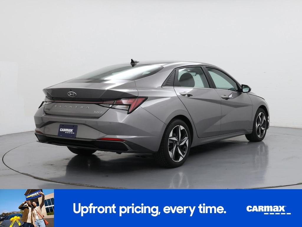 used 2021 Hyundai ELANTRA HEV car, priced at $19,998