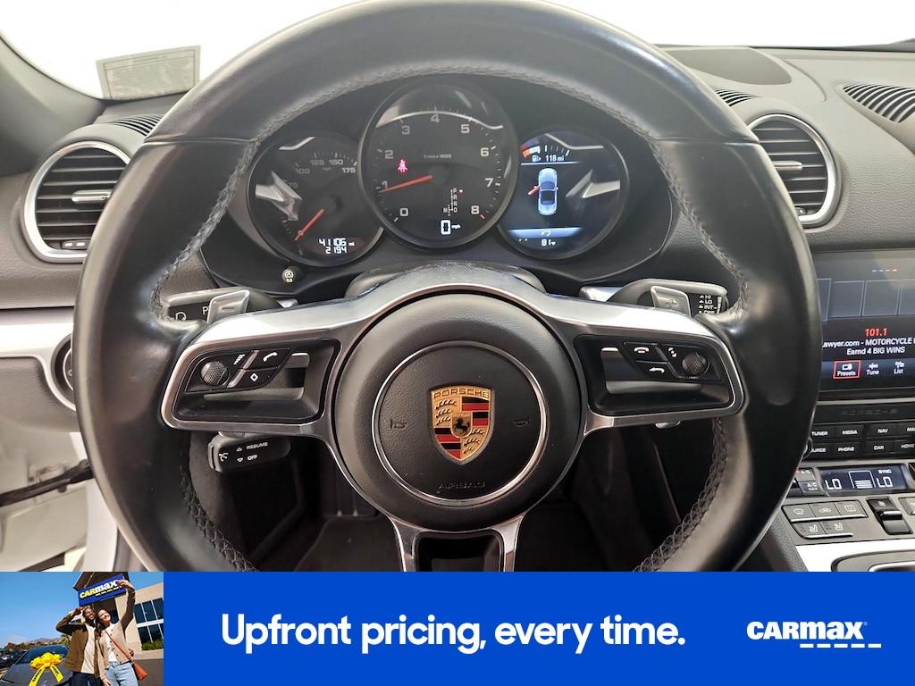 used 2018 Porsche 718 Boxster car, priced at $46,998
