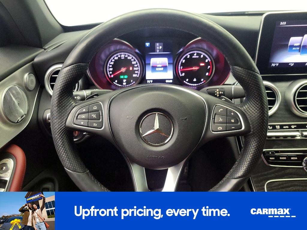 used 2018 Mercedes-Benz C-Class car, priced at $36,998
