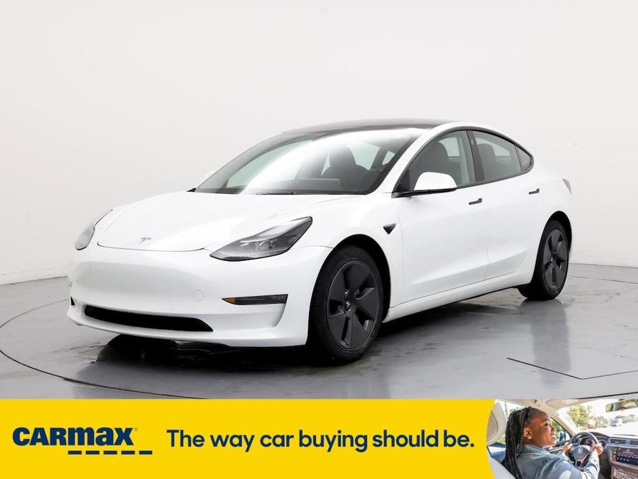 used 2022 Tesla Model 3 car, priced at $33,998