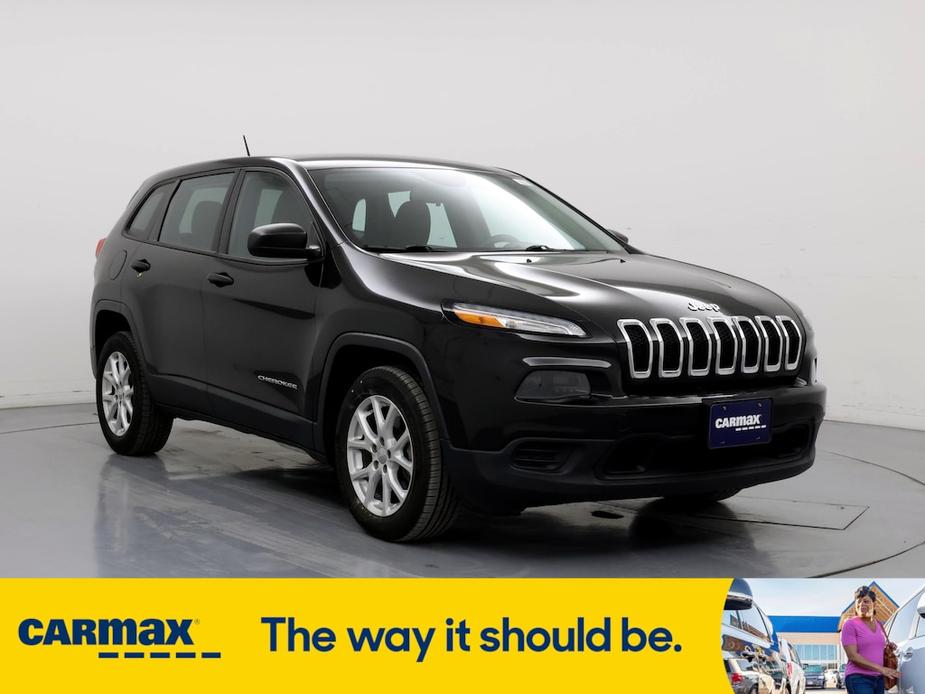 used 2015 Jeep Cherokee car, priced at $13,998