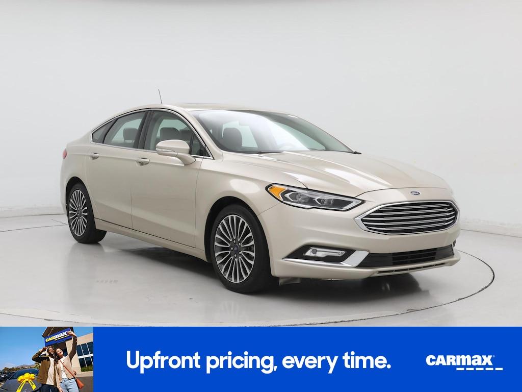 used 2017 Ford Fusion car, priced at $18,998