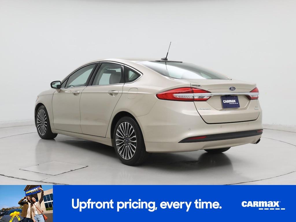 used 2017 Ford Fusion car, priced at $18,998