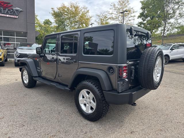 used 2017 Jeep Wrangler Unlimited car, priced at $16,491