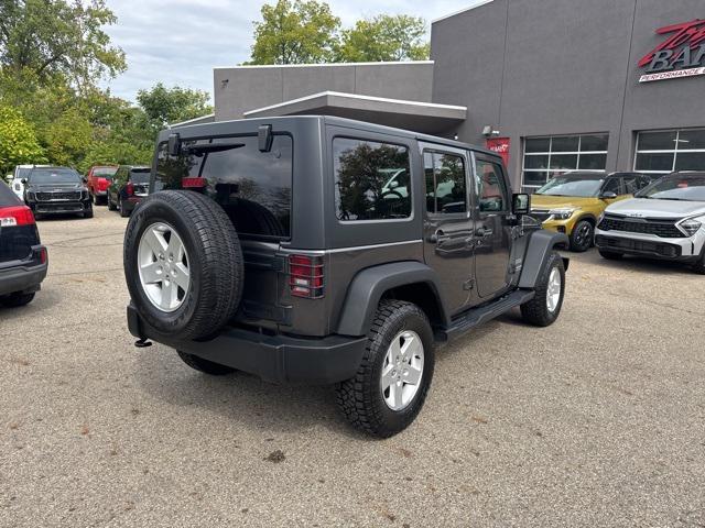 used 2017 Jeep Wrangler Unlimited car, priced at $16,491