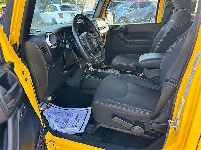 used 2015 Jeep Wrangler Unlimited car, priced at $16,999