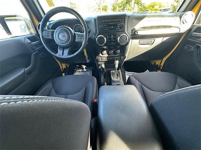 used 2015 Jeep Wrangler Unlimited car, priced at $16,999