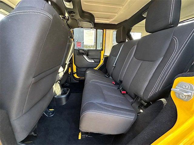 used 2015 Jeep Wrangler Unlimited car, priced at $16,999