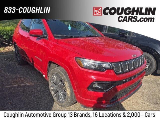 used 2022 Jeep Compass car, priced at $23,523