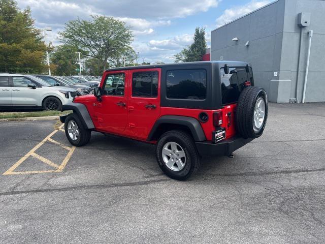 used 2015 Jeep Wrangler Unlimited car, priced at $17,498