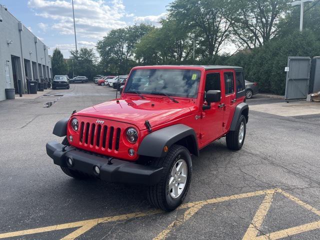 used 2015 Jeep Wrangler Unlimited car, priced at $17,498