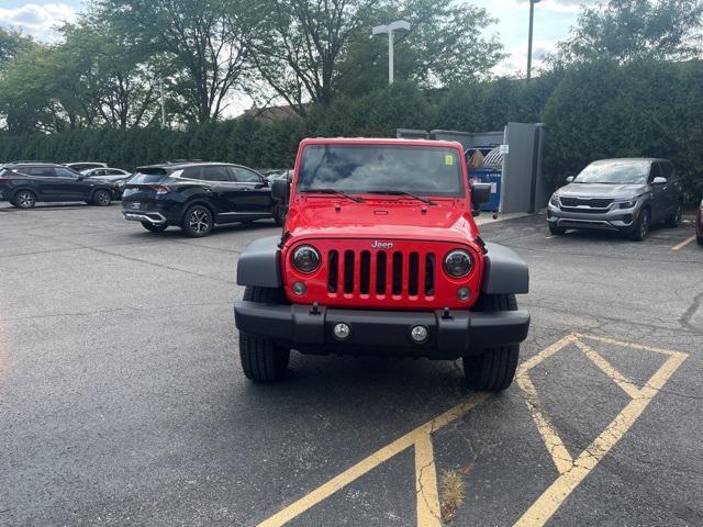 used 2015 Jeep Wrangler Unlimited car, priced at $17,498