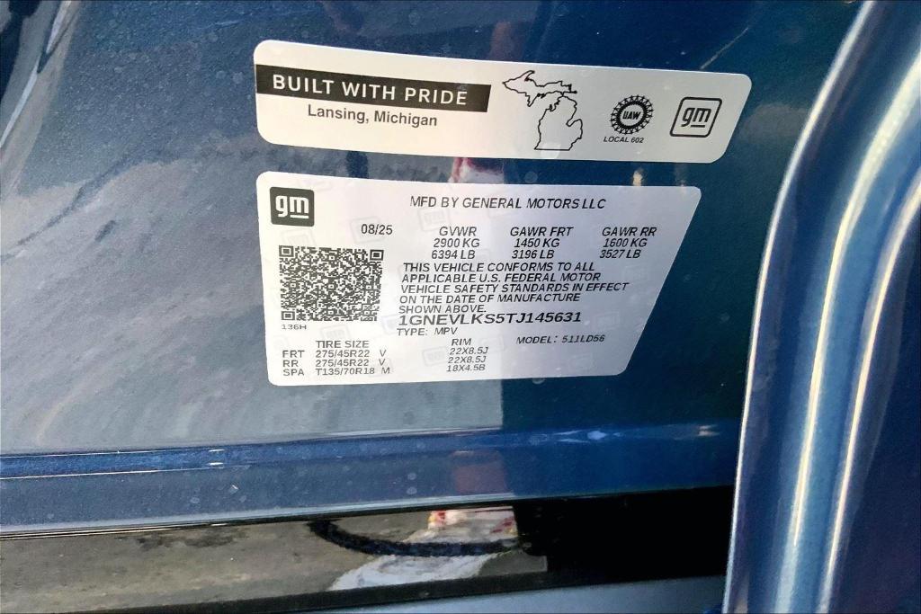 new 2026 Chevrolet Traverse car, priced at $61,520