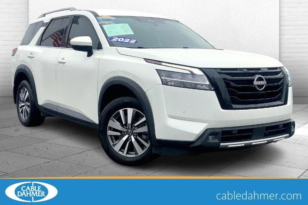 used 2022 Nissan Pathfinder car, priced at $24,000