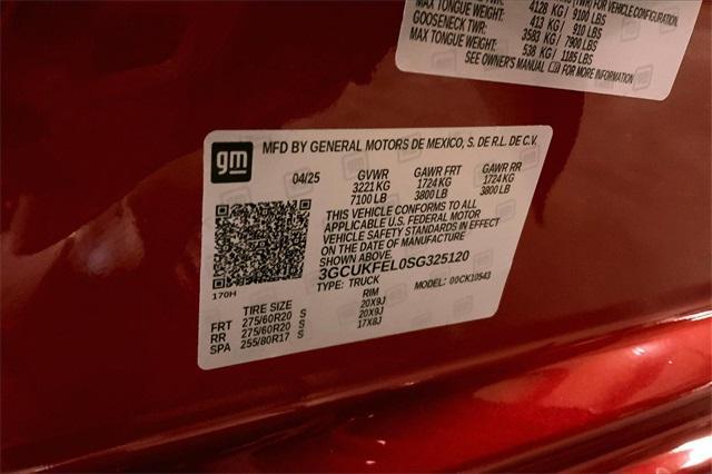 new 2025 Chevrolet Silverado 1500 car, priced at $65,275