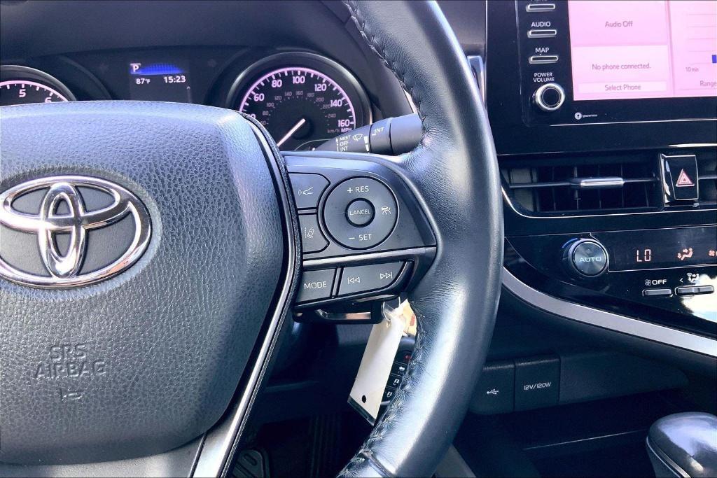 used 2021 Toyota Camry car, priced at $22,500
