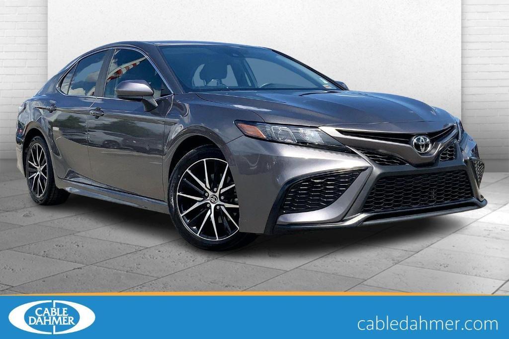 used 2021 Toyota Camry car, priced at $22,500