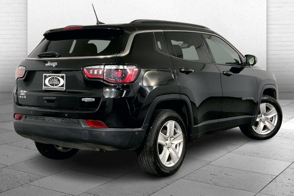 used 2022 Jeep Compass car, priced at $18,000