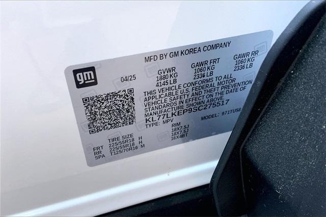 new 2025 Chevrolet Trax car, priced at $27,835