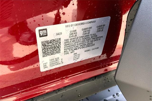 new 2025 Chevrolet Trax car, priced at $26,775