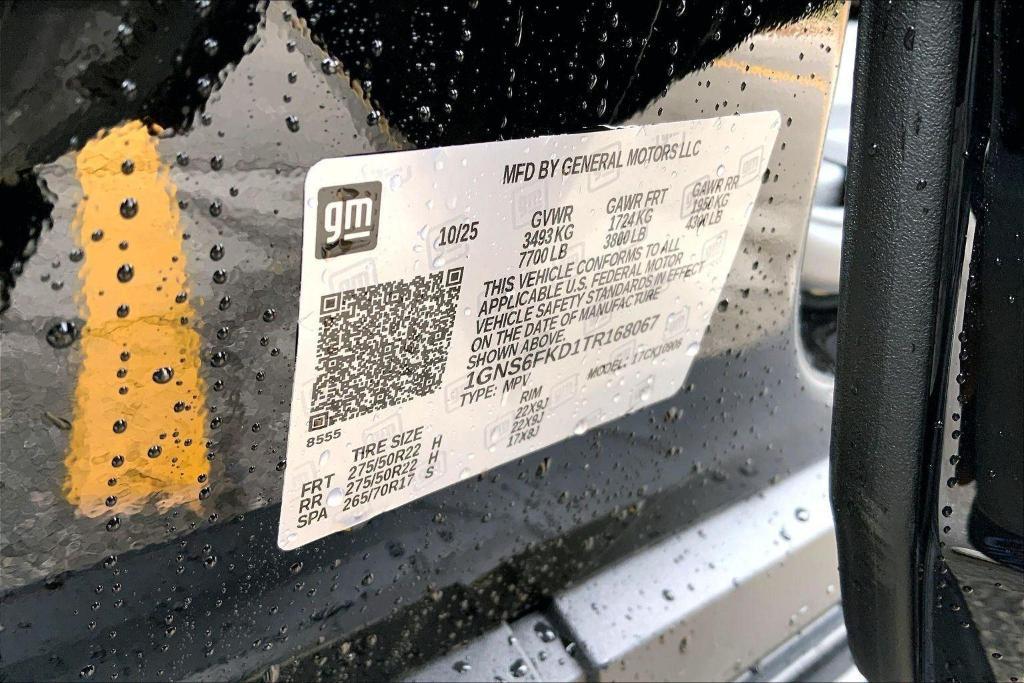 new 2026 Chevrolet Suburban car, priced at $88,980