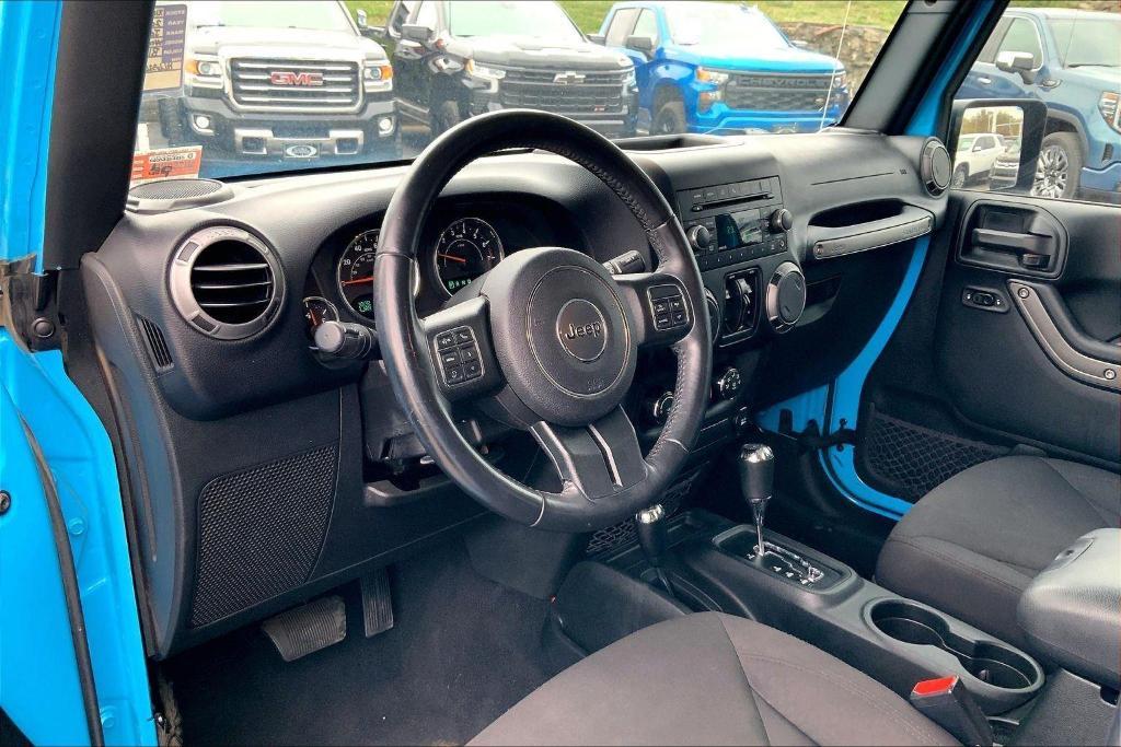 used 2017 Jeep Wrangler Unlimited car, priced at $17,000