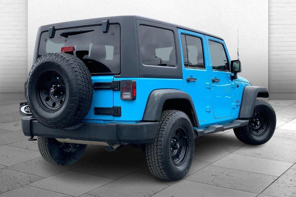 used 2017 Jeep Wrangler Unlimited car, priced at $17,000