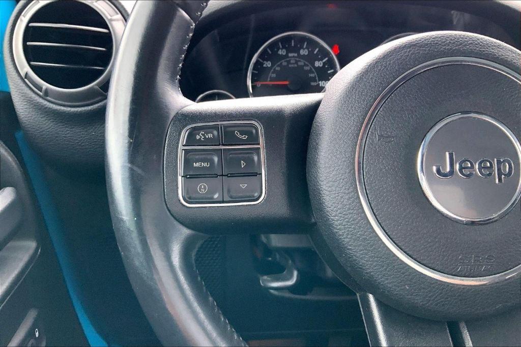 used 2017 Jeep Wrangler Unlimited car, priced at $17,000