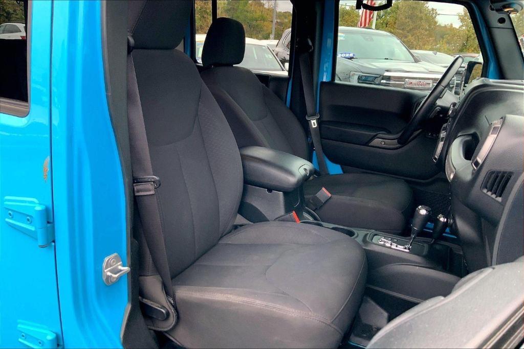 used 2017 Jeep Wrangler Unlimited car, priced at $17,000