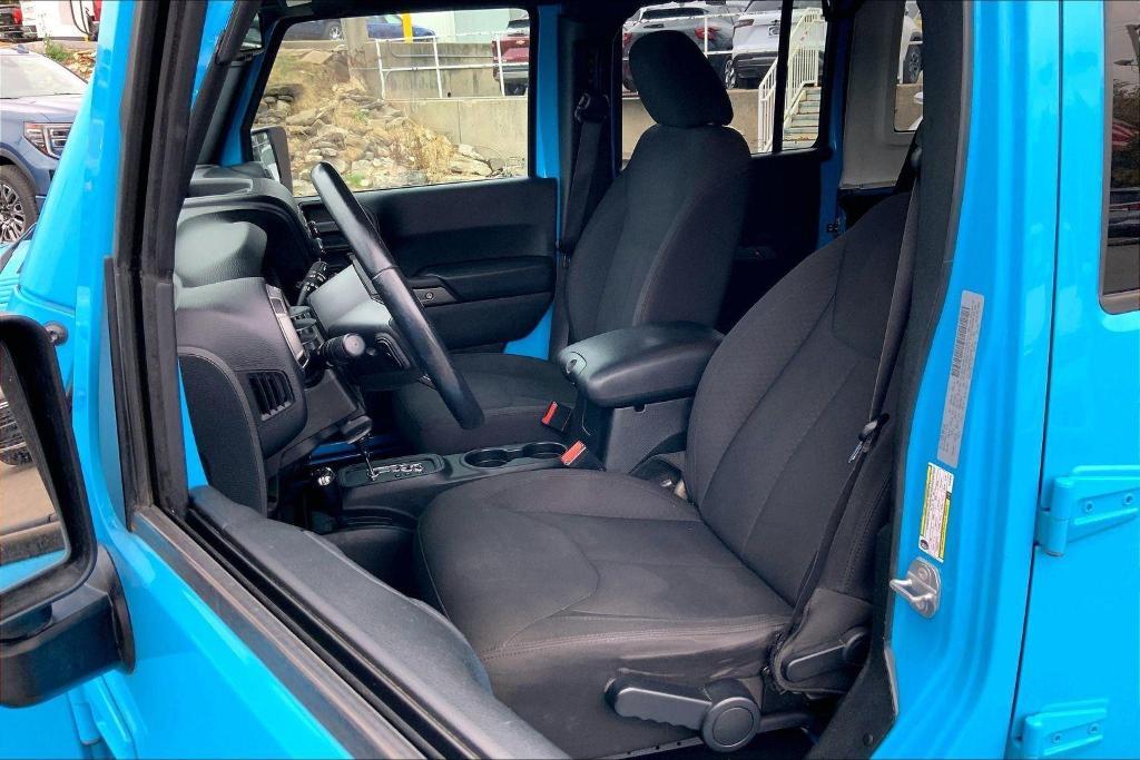 used 2017 Jeep Wrangler Unlimited car, priced at $17,000