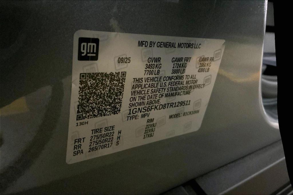 new 2026 Chevrolet Suburban car, priced at $89,870