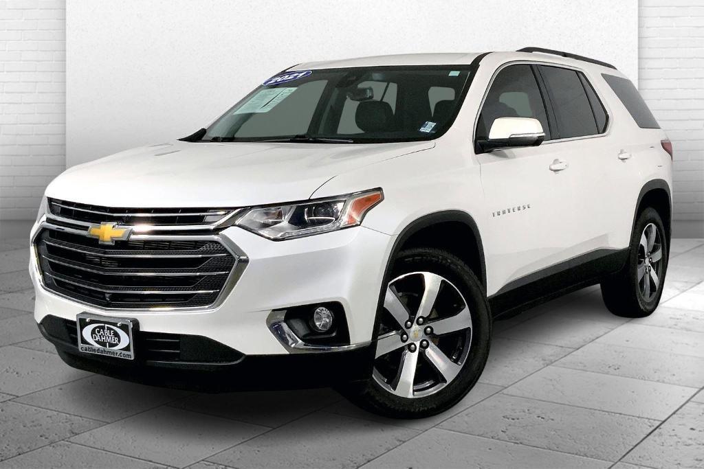used 2021 Chevrolet Traverse car, priced at $23,500