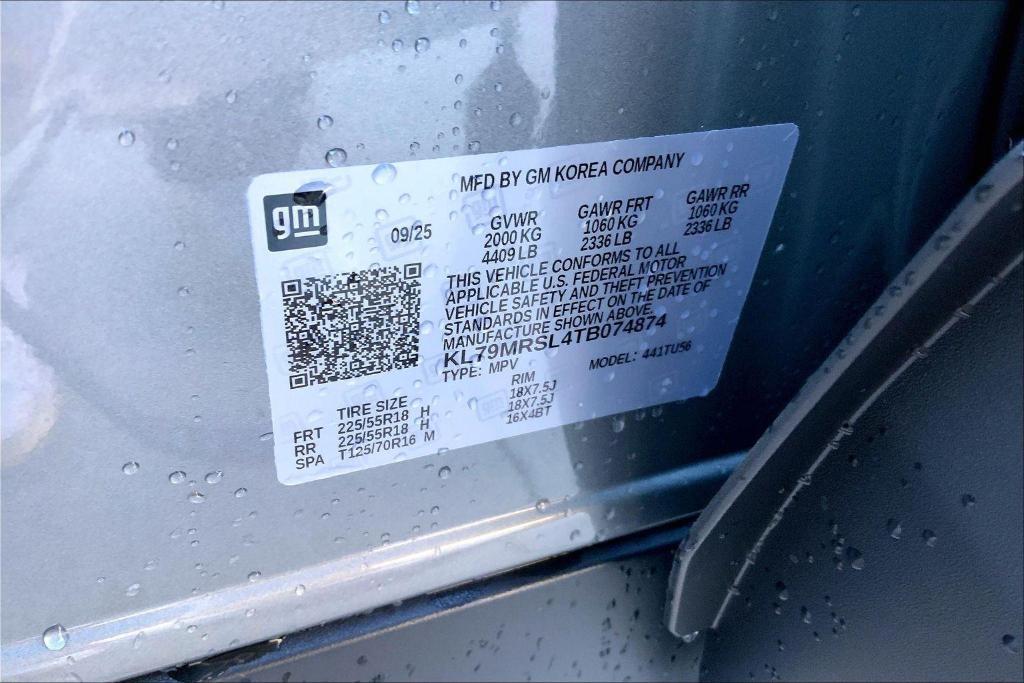 new 2026 Chevrolet TrailBlazer car, priced at $32,255