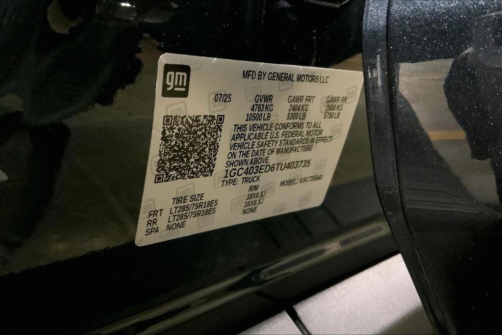 new 2026 Chevrolet Silverado EV car, priced at $66,615