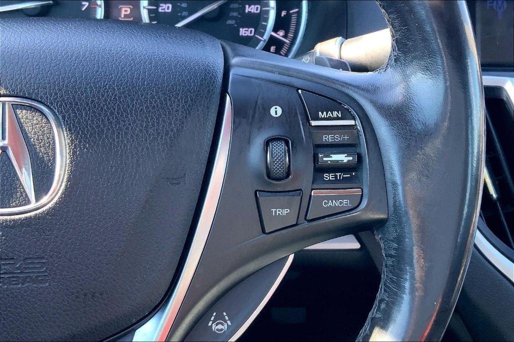 used 2015 Acura TLX car, priced at $12,000