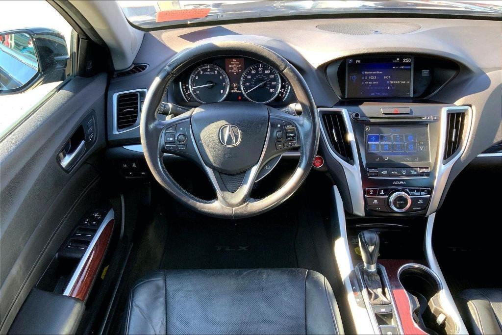 used 2015 Acura TLX car, priced at $12,000