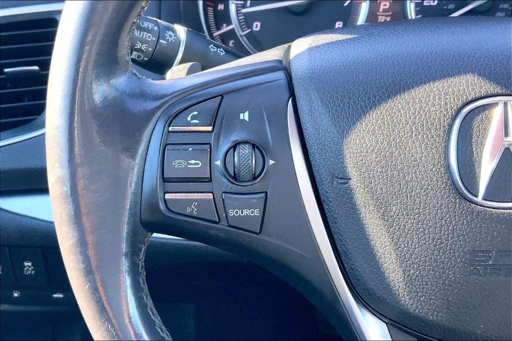 used 2015 Acura TLX car, priced at $12,000