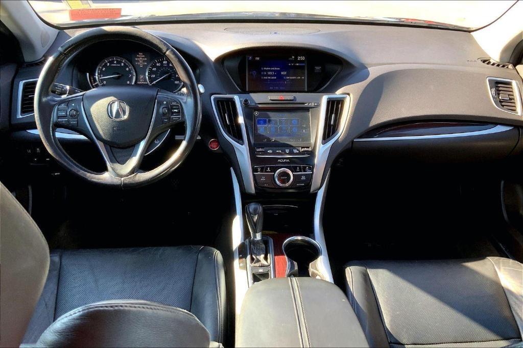 used 2015 Acura TLX car, priced at $12,000