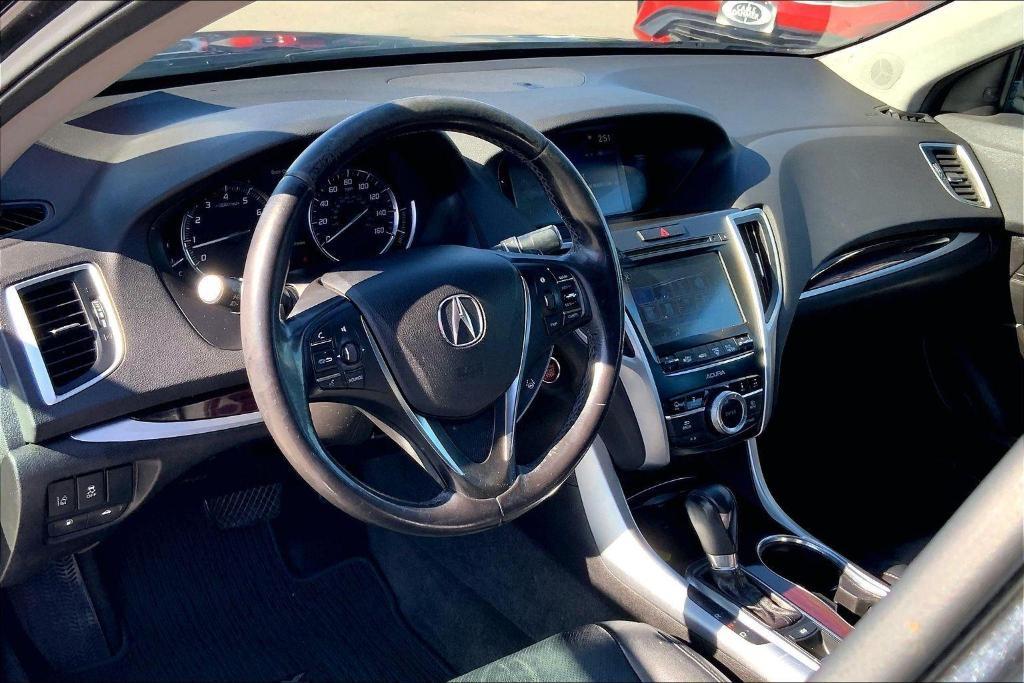 used 2015 Acura TLX car, priced at $12,000