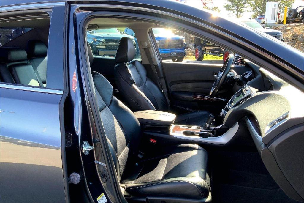 used 2015 Acura TLX car, priced at $12,000